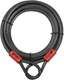 BV Heavy-Duty 30FT Security Cable Lock with Loops - 10mm (3/8 Inch) Cut-Resis...