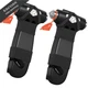 BSUXMAFG Car Safety Hammer, 2PCS Black 3-in-1 Emergency Escape Tool 2Black 