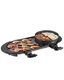 VEVOR Hot Pot with Grill 2200W 2-in-1 Electric Smokeless Grill Hot Pot for 1-6