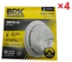 (4) First Alert BRK SMI100-AC: AC Powered Smoke Alarm with Battery Backup