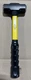 Nupla 3lb Classic Sledge Hammer w/ 14&rdquo; Fiberglass Handle Non-Slip Grip NEW
