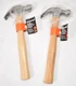 Lot of 2 Great Neck 16 oz Hickory Curved Claw Hammers Drop Forged W16C Wooden