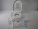 KERDE US-08B - P30L Oval Electric Bidet Toilet Seat, White