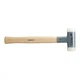 Halder 3366.045 Supercraft Dead blow Mallet w/ Hickory Handle MFGD
