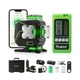 Huepar 16 Lines Self Leveling Laser Level 4x360&deg; Cross Line Laser with Rece