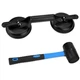 FCHO Floor Gap Fixer Tool for Laminate Floor Gap Repair Include Suction Cup a...