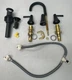 Moen Ronan Two-Handle Widespread Bathroom Sink Faucet Matte Black 84023BL