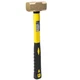 Stark USA 2-Pounds Sledge Hammer 2lbs Brass Head Fiber Glass Brass Sledge Ham...