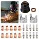 24&times; IPT40 Plasma Cutting Torch Consumables Electrode Tips for YESWELDER CUT-65DS