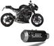 Exhaust Silencer MK3 MIVV Carbon Black TRIUMPH SPEED TRIPLE R/S/RS 2018 > 2020