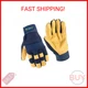 Wells Lamont Men's Leather Palm Work Gloves | Heavy Duty, Form Fitting for Impro