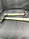 2 each VINTAGE VAUGHAN TOOLS 16-oz. CLAW HAMMER DD16, Made in USA