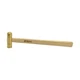 Big Horn 19257 4 oz Hammer flat face hardwood handle solid brass head 9-1/2"