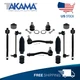 14pcs Bushing+boot+ Inner+ Outer Tie Rod Ends+ball joints+Sway bar links For KIA