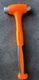 Snap-on Tools NEW ORANGE 16oz Soft Grip Dead Blow Ball Peen Hammer HBBD16O
