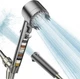 PWERAN Filtered Shower Head with Handheld High Pressure Water Flow and Multip...