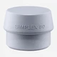 Halder Simplex Mid Gray Rubber Replacement Face Insert, Non-Marring, 3.15"