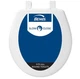 BEMIS 730SLEC 000 Toilet Seat will Slow Close and Removes Easy for Cleaning, ...