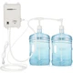 TDRRICH Bottled Water Pump System Double-Tube, 23.6*3.9*10.4inch, White 