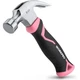 WORKPRO 8oz Claw Hammer Fiberglass Handle Forged Hardened Steel Head Smooth Face