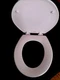 Bemis 500EC 063 Toilet Seat with Easy Clean & Change Hinges, ROUND, Durable Enam