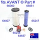 fits AVANT LOADER Filter Service Kit 745 750 66060 66061 65247 64657 65248 64807