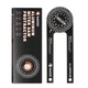Saker Miter Saw Protractor, 7In Aluminum Protractor Angle Finder Precision Laser