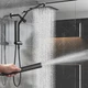 Veken 10" Luxurious All Metal Rain Shower Head with Handheld Spray Combo, High P