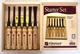 Flexcut 6 Piece Mallet Wood Carving Starter Set Woodwork Chisels Gouges MC150