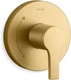 KOHLER TS35320-4-2MB, Elate Rite-Temp Valve Trim, Vibrant Brushed Moderne Brass