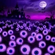 Solar Eyeball Lights 6 Pack 36 LED Halloween Outdoor Garden Waterproof Kohlrabi