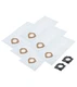6 Pack 49-90-2016 Fleece Dust Bags Compatible with Milwaukee 0960-20 M12 & 09...