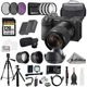 Sony a6700 w/ 18-135mm Lens + Mic +128GB + 9 PC Filtr-MEGA Kit