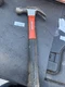 Sears Craftsman USA Ugly  20oz Orange Fiberglass Third Claw Hammer Smooth 38129