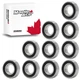 6203-2RS Ball Bearing 17x40x12mm 6203 2RS Rubber Sealed (Qty 10)