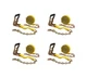 Mytee Products (4 Pack) 2 in. x 30 ft. Ratchet Strap with Chain Anchor WLL#3,...