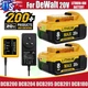✅For DeWalt 20V Max XR 8.0AH Lithium-Ion Battery/Charger DCB205-2 DCB208 DCB200