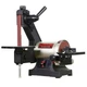 Bucktool 1x30 Inch Bench Belt Sander with 5 Inch Disc with Wrench Storage and Ea