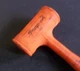 SNAP ON HFE32 32 OZ DEAD BLOW HAMMER ORANGE SOFT GRIP USA