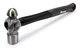 Titan 63016 24oz Ball Pein Hammer, Forged Steel Head, Pein, Black 