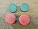 4 Armstrong Soft Face Blow Tips Hammer 69-183 Screw On Red Green 3" Replacement