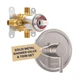 HammerHead Showers Solid Metal Single-Handle Trim Kit with Rough-In Shower Va...