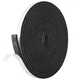 Kikerike Self Adhesive Foam Tape Weatherstrip 1/2In x 1/4In x 16.5Ft High Densit