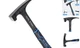  Ultra Rock Pick Hammer 22 oz One Piece Steel Chipping Brick One piece forged