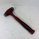 Snap On Tools HBBD24 24oz 650g Ball Peen Soft Grip Dead Blow Hammer Red  USA ✅