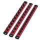 Socket Organizer Set 3 Piece 1/4 3/8 1/2 Heavy Duty WORKPRO Magnetic