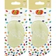 Pack of 2 JELLY BELLY 3D CAR HOME OFFICE AIR FRESHENER SWEETS SCENT- VANILLA