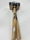 2 True Temper Toughstrike 3lbs Sledge Engineer Hammers 15" Hickory Handle