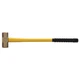AMPCO H-722FG Sledge Hammer,11 lb.,33" L,Fiberglass 49UG69