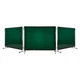 VEVOR Welding Screen with Frame 3-Panel 6 x 8 FT Welding Curtain Screen 12 Wheel